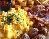 Ham Steak Breakfast
